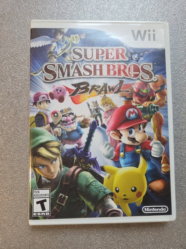 Nintendo wii super smash - nintendo,